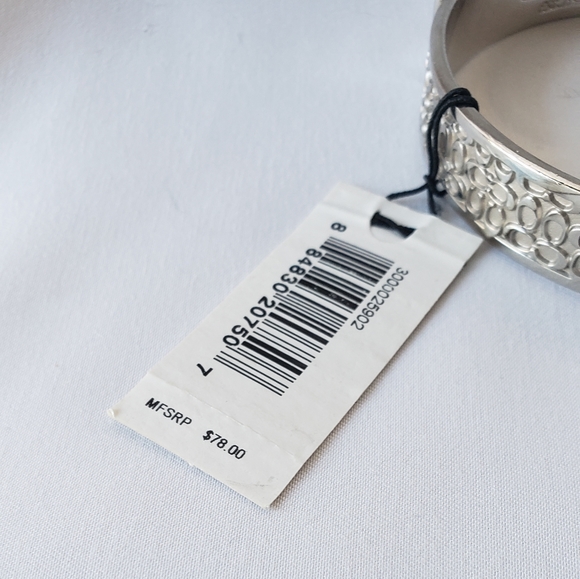 Coach bangle w/gift bag and dust bag - Picture 3 of 6